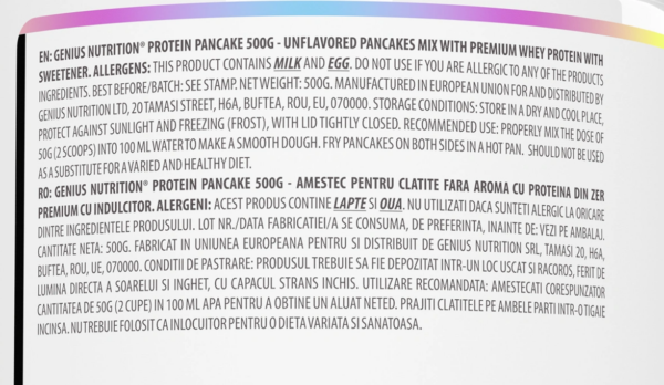 PROTEIN PANCAKE 500G - Image 2