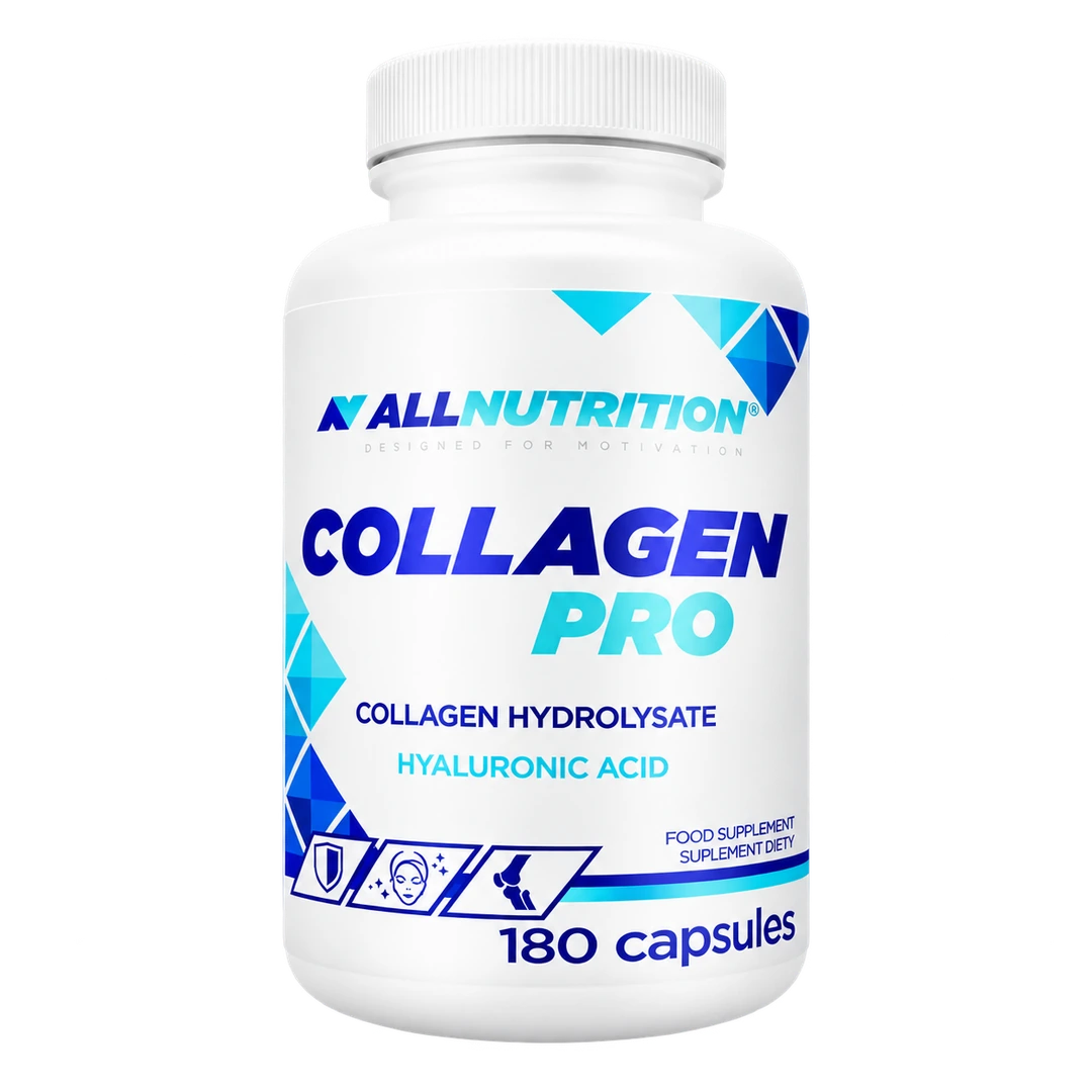 Collagen Pro 180 hylki frá AllNutrition – framhlið