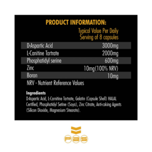 AGF-1 testabooster næringarinnihald