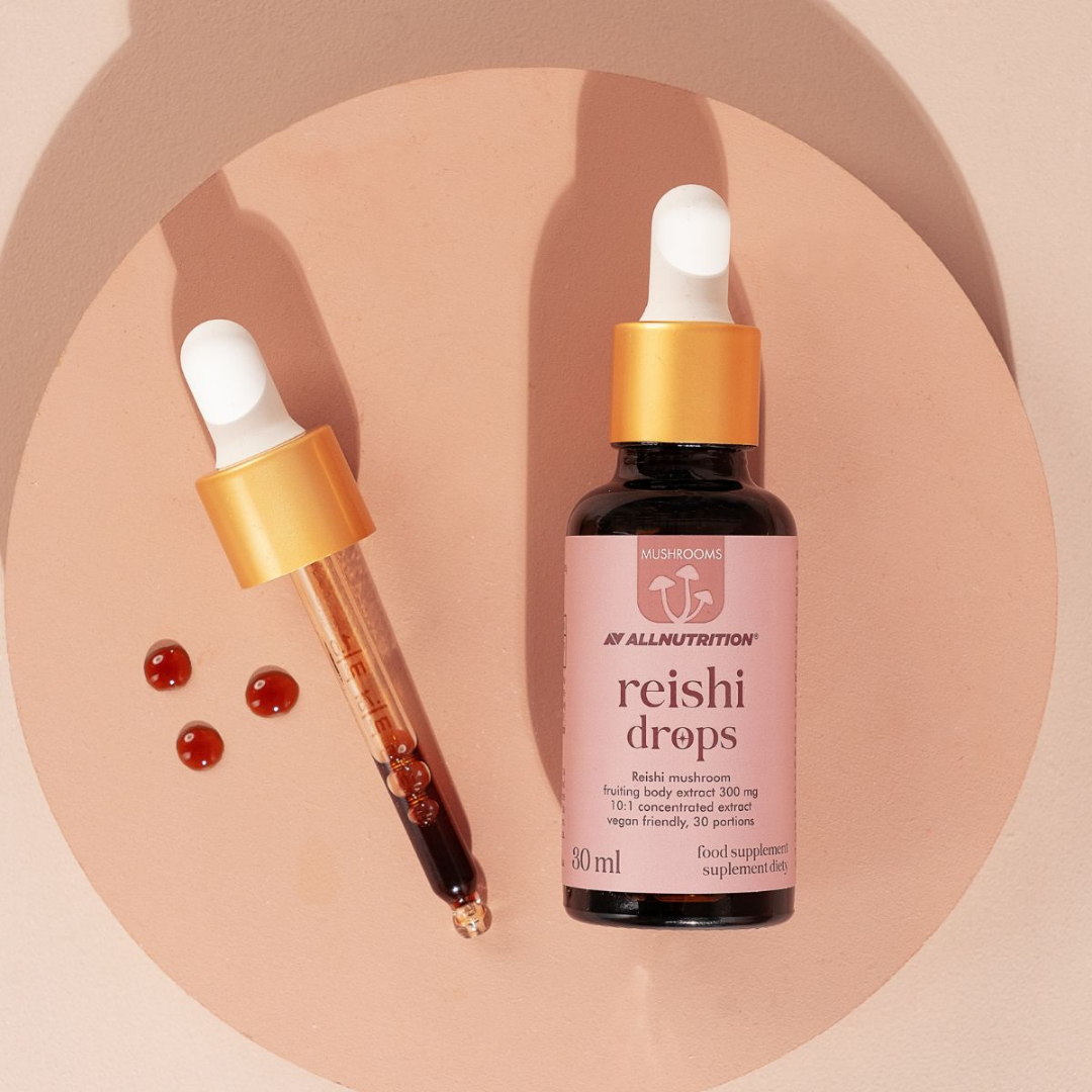 ALLNUTRITION Reishi Sveppadropar 30ml – lífstílsmynd