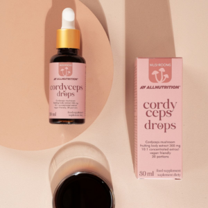 ALLNUTRITION Cordyceps Sveppadropar 30ml – lífstílsmynd