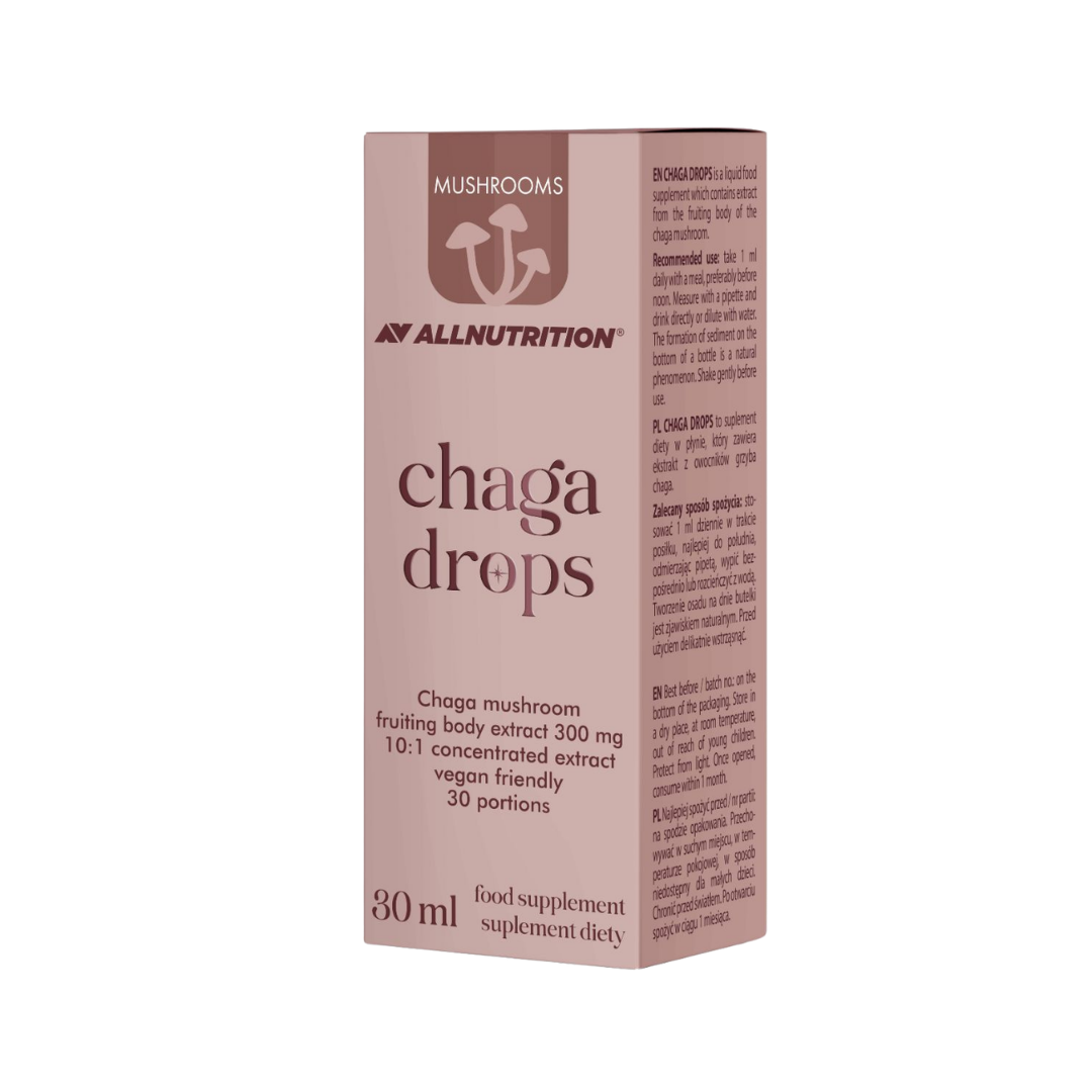 ALLNUTRITION Chaga Sveppadropar 30ml – lífstílsmynd 2