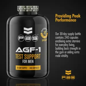 AGF-1 frá PAS með texta um 30 daga skammt og aukna frammistöðu