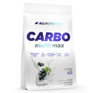 ALLNUTRITION Carbo Multi Max kolvetnadrykkur í 1000 g poka með sólberjabragði