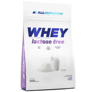 ALLNUTRITION Whey Lactose Free mysuprótín í 700 g poka