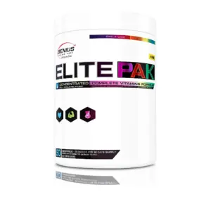 GENIUS NUTRITION ELITE PAK fjölvítamínpakki, hvít dós