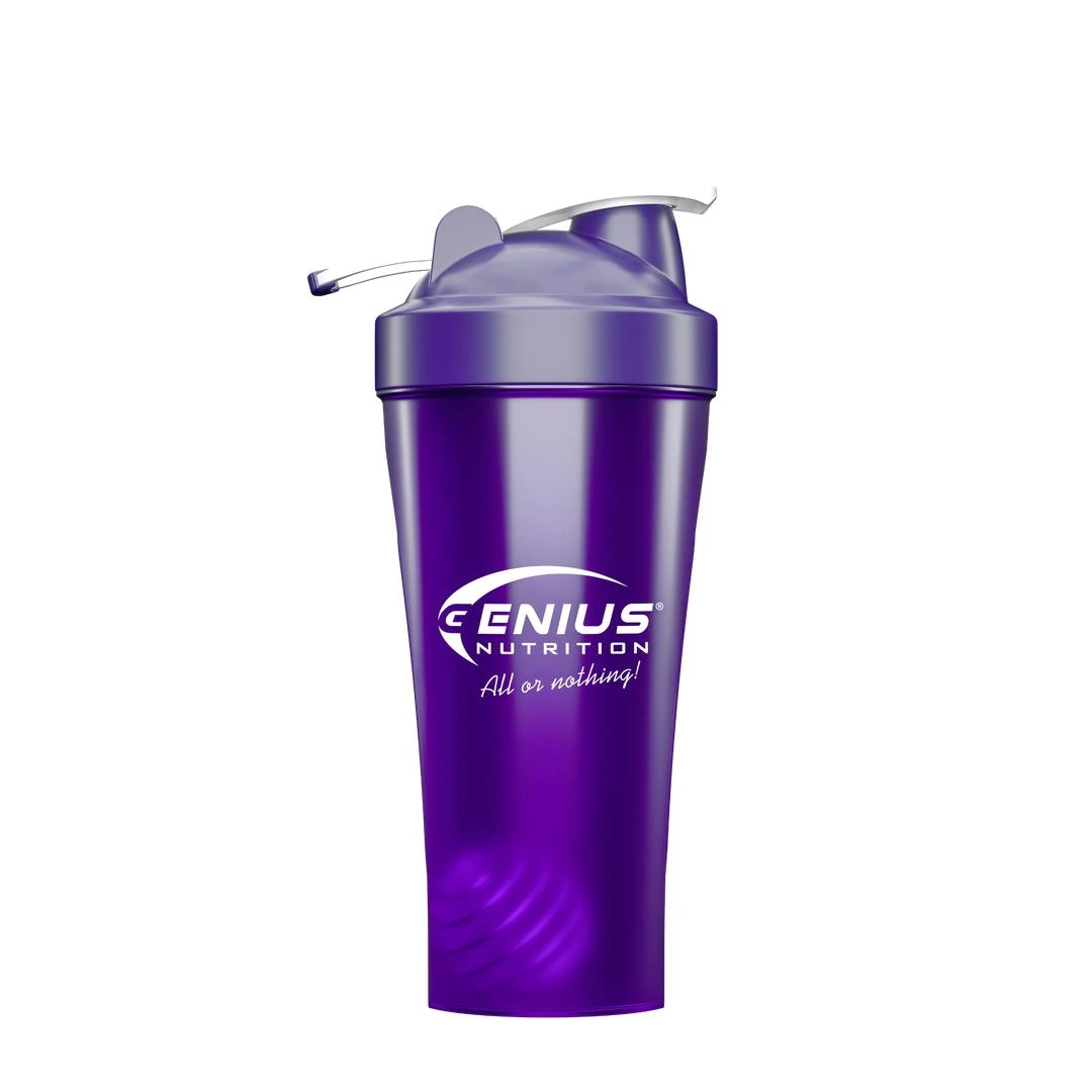 Fjólublár GENIUS NUTRITION hristari 600 ml
