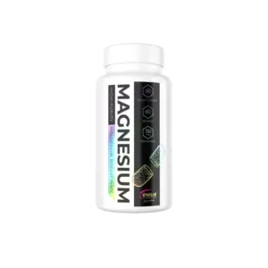 Magnesíum Glycinate bætiefni, dós með 60 skömmtum