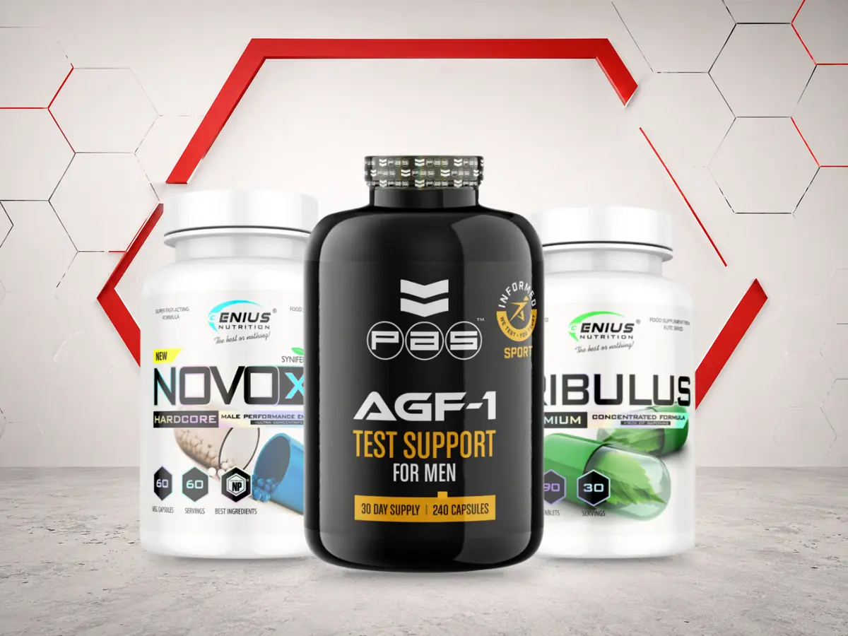 Booster – NOVO X7, AGF-1 og Tribulus