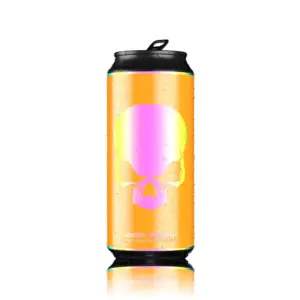 WARCRY PWO Drink orkudrykkur 330 ml, appelsínugul dós með perubragði