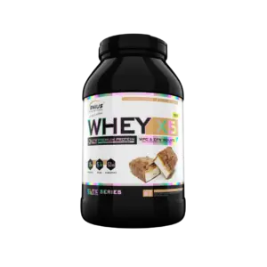 WHEY-X5 prótín 2000 g í svartri dós með Bueno Chocolate bragði, 61 skammtur